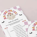 Let's Go Ghouls Bachelorette Party Games Bundle Printable