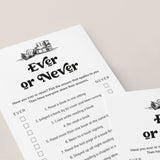 Printable Book Club Never Have I Ever Questions