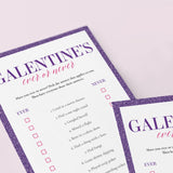Galentines Party Game Ever or Never Printable