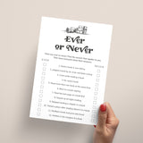 Printable Book Club Never Have I Ever Questions