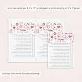 Ever or Never Nurse Game Printable