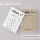 Retirement Ever or Never Game Printable
