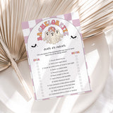 Retro 70s Halloween Bachelorette Game Ever or Never