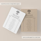 Ever or Never Family Reunion Game Printable