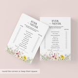 Mother's Day Ever or Never Game Has Mom Ever Printable