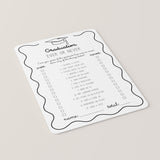 Graduation Party Game Ever or Never Printable