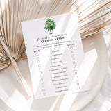 Printable Family Reunion Icebreaker Game Ever or Never