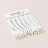 Mother's Day Family Feud Questions and Answers Printable