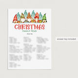 Christmas Gnomes Family Feud Game Questions and Answers