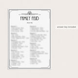 New Year's Eve Party Family Feud Game Great Gatsby Theme