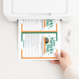 Saint Patrick's Day Family Feud Printable Game with Answers
