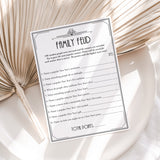 New Year's Eve Party Family Feud Game Great Gatsby Theme