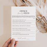 Printable Office Family Feud Game Questions and Answers