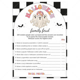 Family Feud Halloween Questions and Answers Printable by LittleSizzle