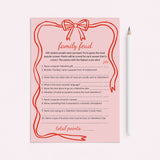 Valentine Family Feud Questions with Answers Digital Download by LittleSizzle