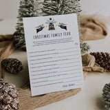 Printable Christmas Family Feud Game Cards