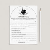 Bride or Die Bridal Shower Family Feud Game Printable by LittleSizzle