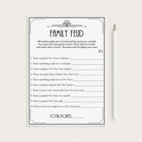 New Year's Eve Party Family Feud Game Great Gatsby Theme by LittleSizzle