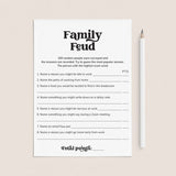 Office Feud Game Questions and Answers Printable by LittleSizzle