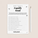 Family Feud New Years Party Game Printable Questions and Answers by LittleSizzle