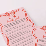 Valentine Family Feud Questions with Answers Digital Download