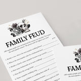 Goth Bridal Shower Family Feud with Answer Key