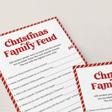 Christmas Family Feud Printable