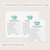 Medical Family Feud Questions and Answers Printable