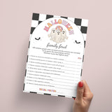 Family Feud Halloween Questions and Answers Printable