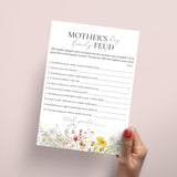 Mother's Day Family Feud Questions and Answers Printable