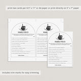 Bride or Die Bridal Shower Family Feud Game Printable