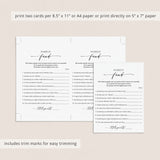 Family Feud Mother's Day Edition Printable Game with Answers