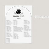 Bride or Die Bridal Shower Family Feud Game Printable