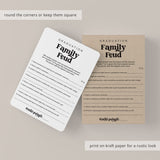 Printable Graduation Family Feud Game with Answers