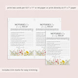 Mother's Day Family Feud Questions and Answers Printable