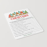 Christmas Gnomes Family Feud Game Questions and Answers