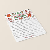 Christmas Feud Questions and Answers Printable