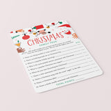 Family Feud Get Lit Christmas Party Game Printable