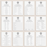 Family Reunion Party Games Bundle Printable by LittleSizzle