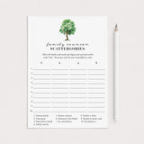 Scattergories Game for Family Gathering Printable by LittleSizzle