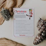 Printable Family Feud Christmas Game