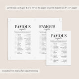 Wedding Anniversary Party Games Bundle Printable