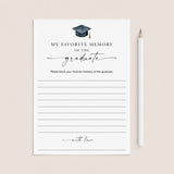 Share Your Memory With The Graduate Cards Printable by LittleSizzle