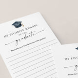 Share Your Memory With The Graduate Cards Printable