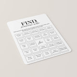 Class Reunion Bingo Find Someone Who Mingle Icebreaker Game Printable