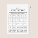 Printable Icebreaker Bingo Find Someone Who by LittleSizzle