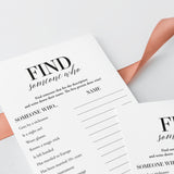 Office Party Icebreaker Game Find Someone Who Printable