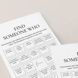 Book Club Icebreaker Bingo Find Someone Who Printable
