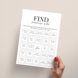 Class Reunion Bingo Find Someone Who Mingle Icebreaker Game Printable