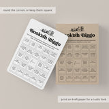 Bookish Bingo Printable Book Club Icebreaker Bingo